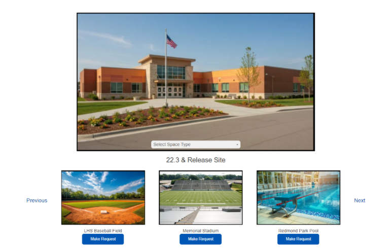 Sample gallery view